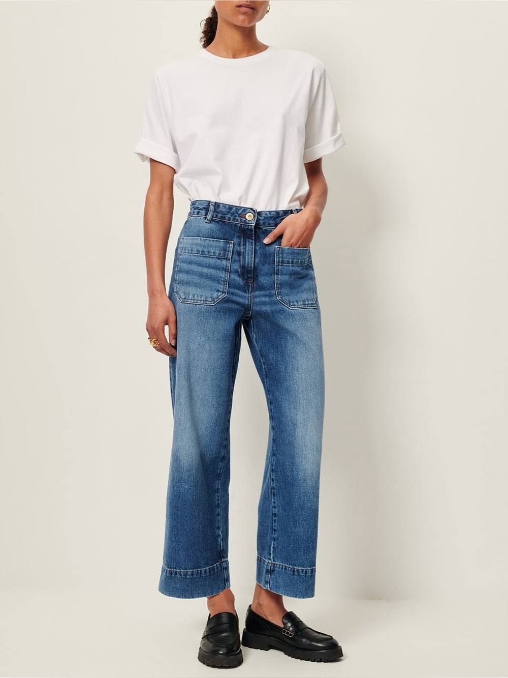 Sessun seakey O wide leg jeans